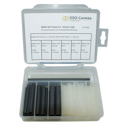 Schrumpfschlauch-Set 3:1 mit Kleber