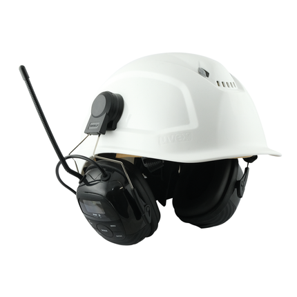 WOLF Helmet PRO Gehörschutz mit FM/DAB+-Radio H100410 - Hischier Auto AG