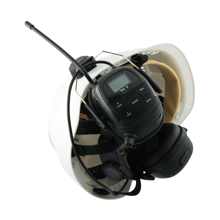 WOLF Helmet PRO Gehörschutz mit FM/DAB+-Radio H100410 - Hischier Auto AG