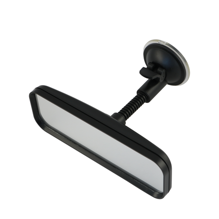 Fahrlehrerspiegel mit Schwanenhals und Saugnapf