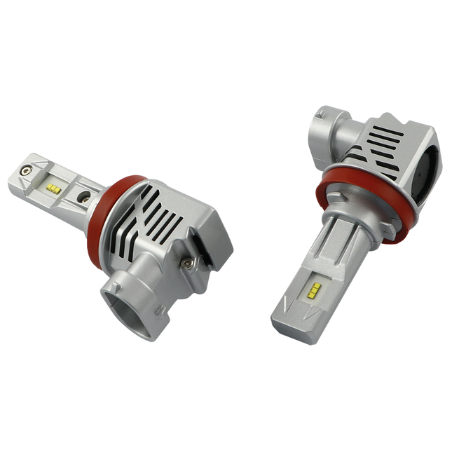 2 Stk. H11/H9/H8-LED Lampen 12/24 V 2’500 lm H11/LED/M3