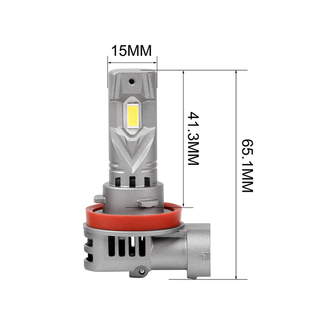 H11/H9/H8 - LED Lampen 12 V, 4’000 lm, 2 Stk.
