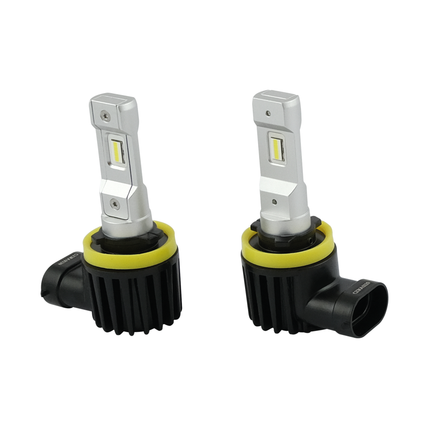2 Stk. H11/H9/H8-LED Lampen 12/24 V, 4’000 lm H11/LED/V11