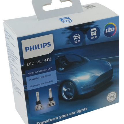 H1 - LED Lampen 12/24 V 1’400 lm, 2 Stk. Hischier Auto AG