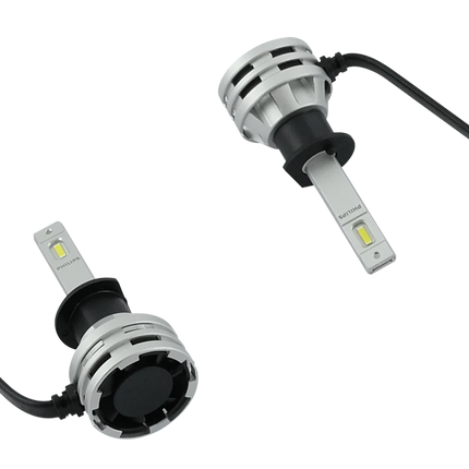 H1 - LED Lampen 12/24 V 1’400 lm, 2 Stk. Hischier Auto AG