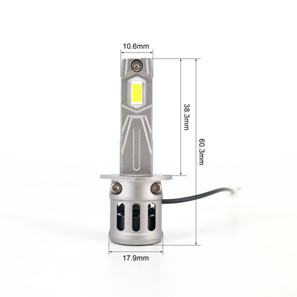 H1-LED-Lampen, 12 V, 4’000 lm, 2 St.