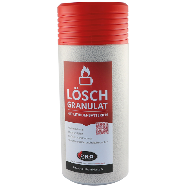 Löschgranulat 4L für Lithiumbrände H240102 - Hischier Auto AG