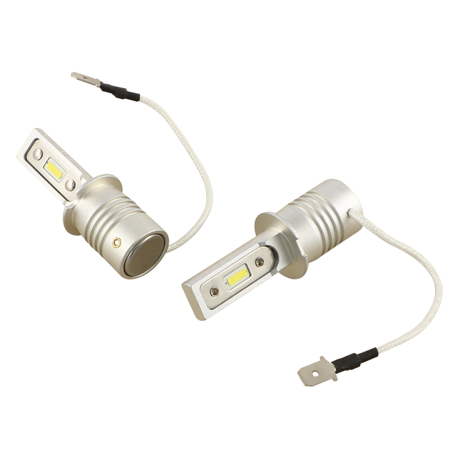 2 Stk. H3-LED Lampen 12/24 V 2’000 lm H3/LED/Atom