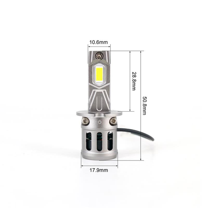 H3 – LED-Lampen, 12/24 V, 4’000 lm, 2 Stk. - H3/LED/S4S - 1 - Stück Diverse