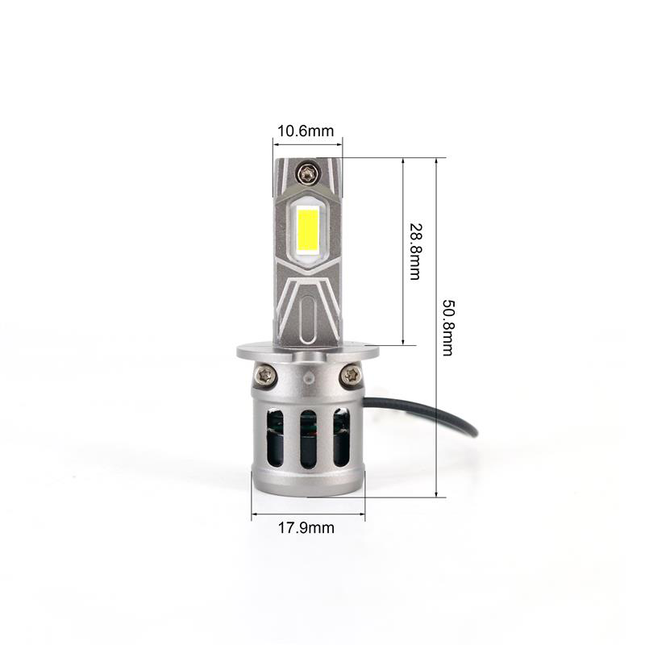 H3 – LED-Lampen, 12/24 V, 4’000 lm, 2 Stk. - H3/LED/S4S - 1 - Stück Diverse