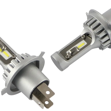 2 Stk. H4-LED Lampen 12/24V 2400lm Hischier Auto AG