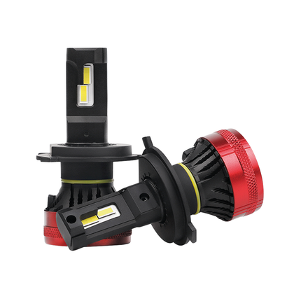 2 Stk. H4-LED Lampen 12 V 5’000 lm H4/LED/CAN