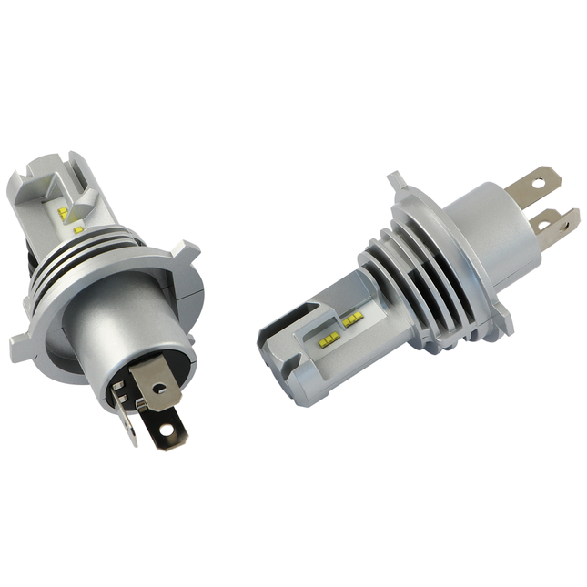 2 Stk. H4-LED Lampen 12/24 V 2’500 lm H4/LED/M3