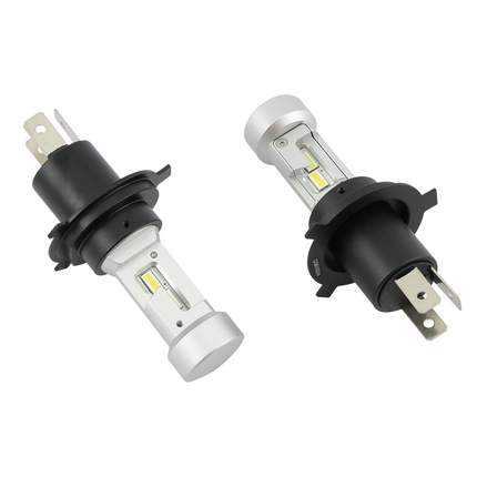 2 Stk. H4-LED Lampen 12/24 V 4'800 lm H4/LED/V11