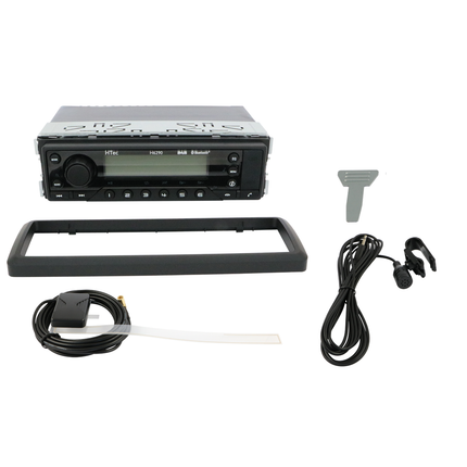 HTec Heavy Duty DAB+ Autor. IPX6 inkl. Antenne 12 V - 1 - Stück Diverse