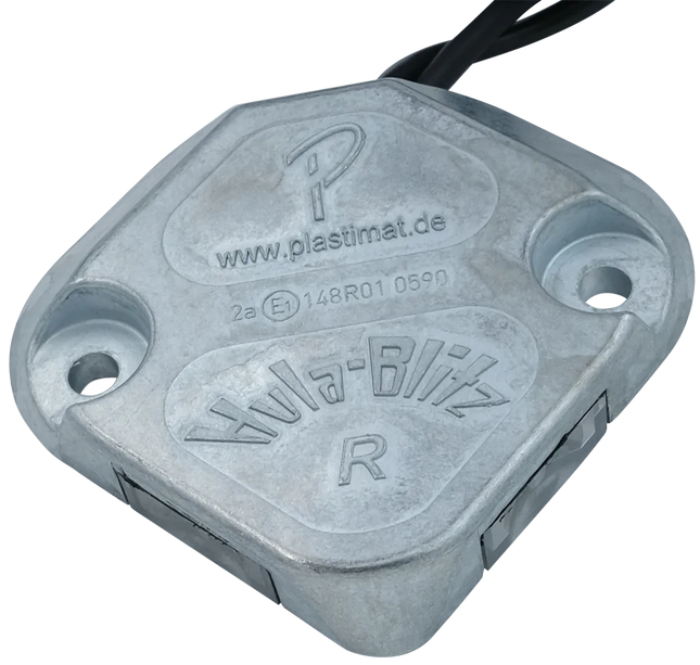 Hula Blitz R LED-Master mit Blinkgeber und Hebebühnenbeleuchtung weiss 12/24 V - 1 - Stück Hischier Auto AG