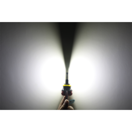 2 Stk. H11 / H9 / H8 LED-Lampen 12 V 5’000 lm H11/LED/CAN