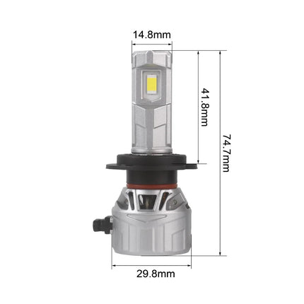 H7 - LED Lampe 12/24 V 4’800 lm, 2 Stk. - H7/LED/P2S - 1 - Stück -