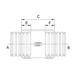 Harnessflex Erweiterung / Reduzierung NW 10 - 7.5 JPS1208