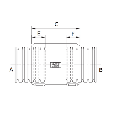 Harnessflex Erweiterung / Reduzierung NW 22 - 22