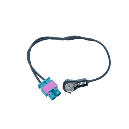 Doppel-Fakra männlich > ISO männlich Antennenadapter HCT27AA52 - Hischier Auto AG