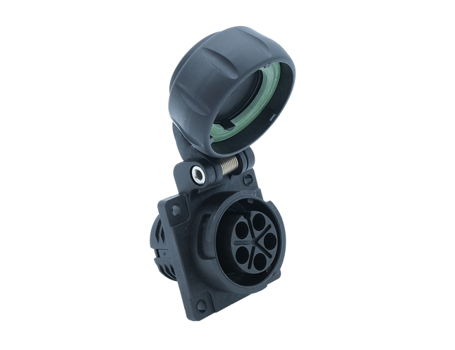 Binder - Einbau-Steckdose HEC 696, 5-pol.