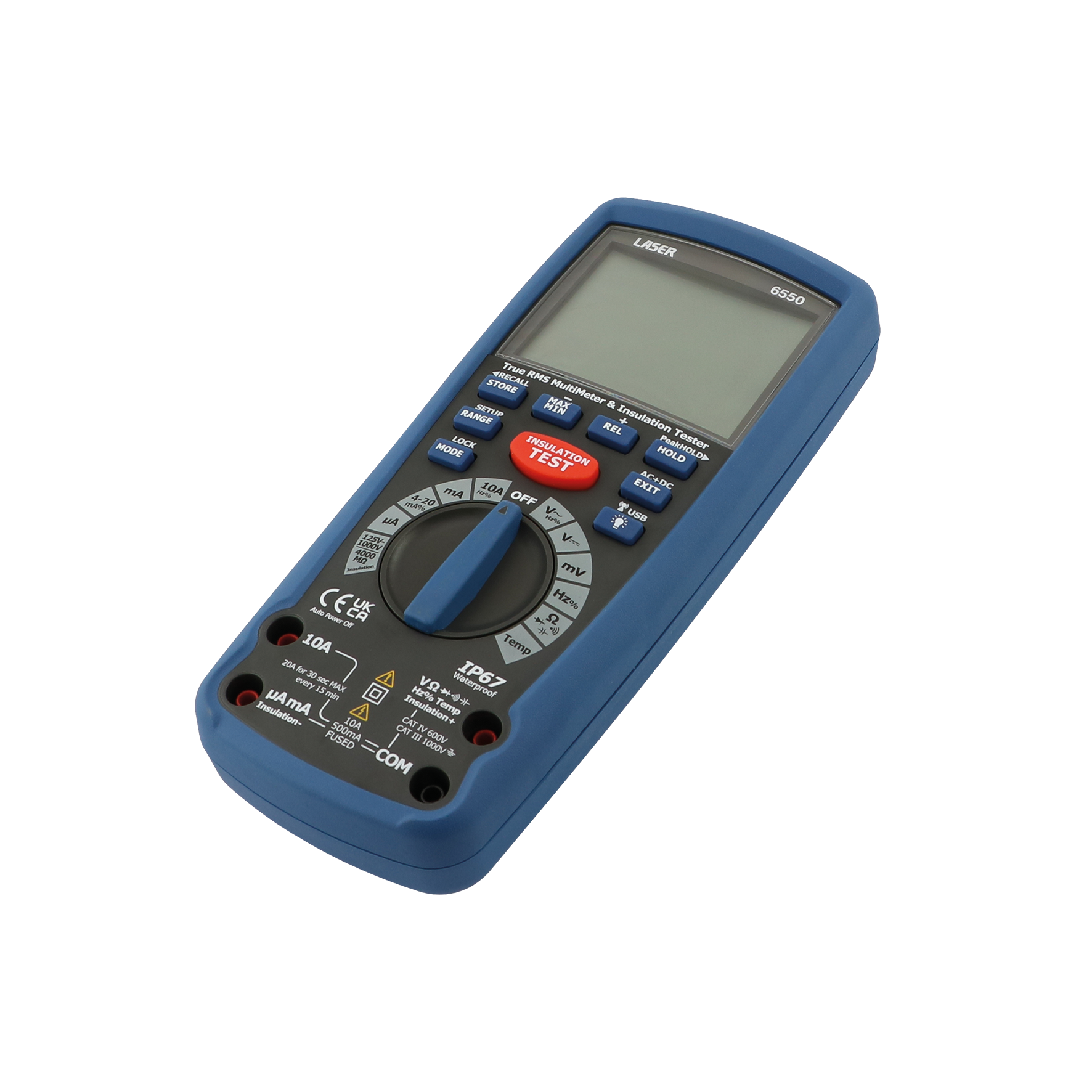 Hochspannungs-Isolationsmessgeräte Set CAT III HIMGK3SET - Hischier Auto AG