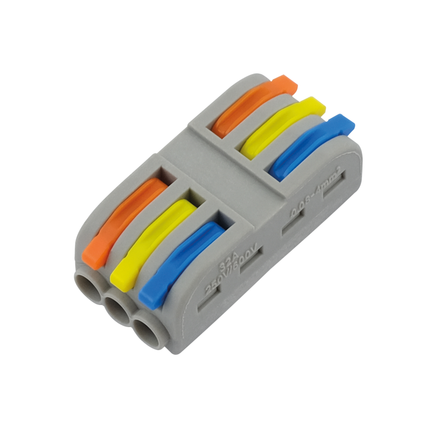 Verbindungsklemme potential-getrennt, 3 -> 3