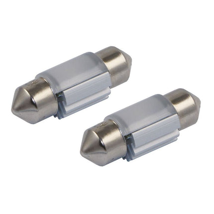 2x LED-Soffitten Lampe 10 x 31 mm 12 V weiss - HL389NW1 - 1 - Satz Diverse