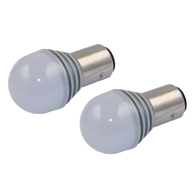 2x LED-Lampe 360° 12V *orange*BAU15s* - 1 - Satz Diverse