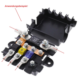 Sicherungsdose 4x Midi plus 1x Mega HMD4