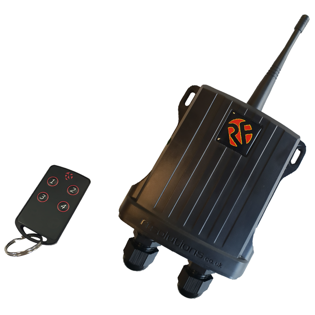 Funk-Fernbedienungssystem 4-Kanal 12 / 24 V HP8S4 - Hischier Auto AG