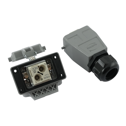 Harting - Powerstecker 2 pol, 100 A HPS2pol/100A - Hischier Auto AG