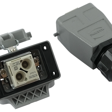 Harting - Powerstecker 2 pol, 100 A - 1 - Stück