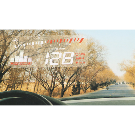 Reflektionsfilm zu OBD2 Head-Up Display - HUD/RF - 1 - Stück Diverse