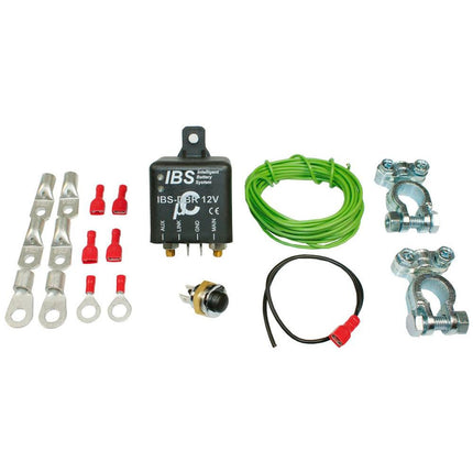 Batterietrennrelais-Set 12V 200 / 500 A 12