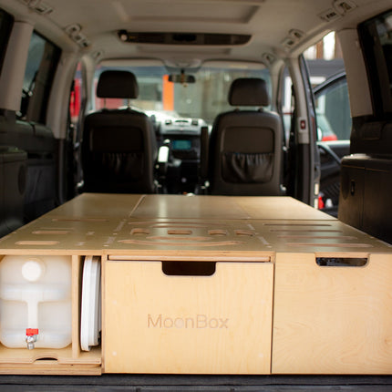 Moonbox Campingbox mit Tisch Van/Bus 115cm Modify UV-Lack Moonbox