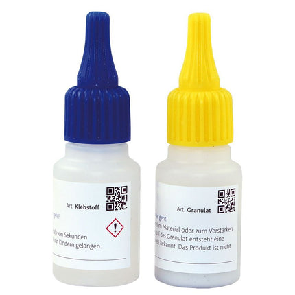 Industrieklebstoff und Granulat im Set INKLE/Set - Hischier Auto AG