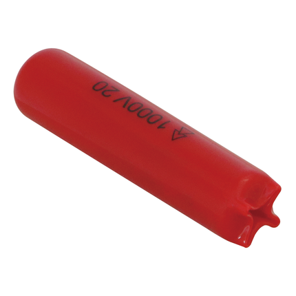 Aufstecktüllen mit Klemmkappe für Kabelisolation