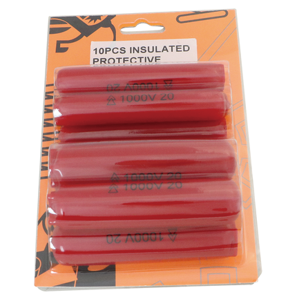 Aufstecktüllen mit Klemmkappe für Kabelisolation