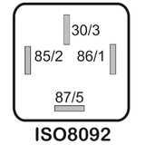 Mini-Relais 24 V 60 A, 0 - 1 RLP4/24TE
