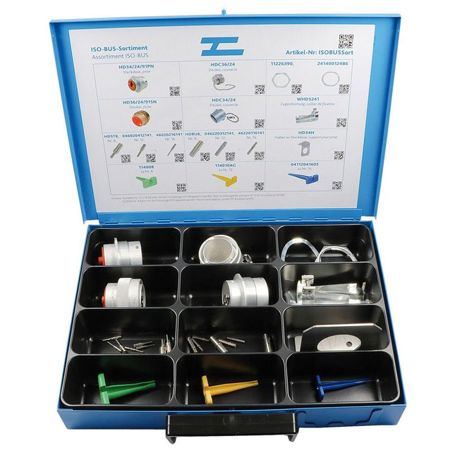 ISO-Bus-Sortiment mit „Deutsch“-Stecker