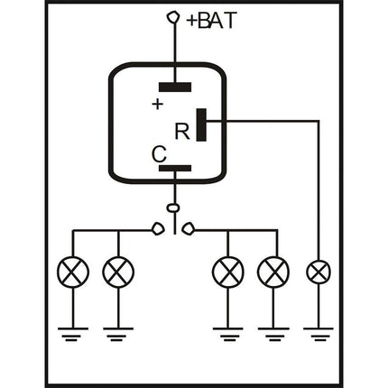 Mahle Blinkautomat 3-pol. 12V 180W IT180/12 - Hischier Auto AG