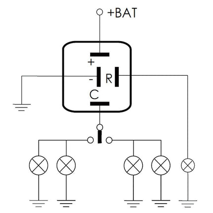 Mahle Blinkautomat 12V 2(4)x21W+0.4W ITA4/12 - Hischier Auto AG