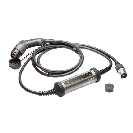 Mobile Ladestation für ALLE Typ 2 eFahrzeuge JuiceBooster2 - Hischier Auto AG