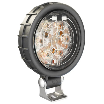 J.W. Speaker 670 XD Arbeitsscheinwerfer, beheizbar orange - 1 - Stück JW Speaker
