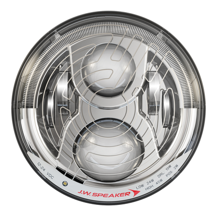 J.W. Speaker 8700 Evo2 - 7“ LED-Hauptscheinw. mit Heizung