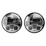 JW Speaker 8700 Evo3 - 7“ LED-Hauptscheinwerfer mit Blinker JWS8700EVO3/cr