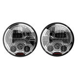 JW Speaker 8700 Evo3 - 7“ LED-Hauptscheinwerfer mit Blinker JWS8700EVO3/cr/H