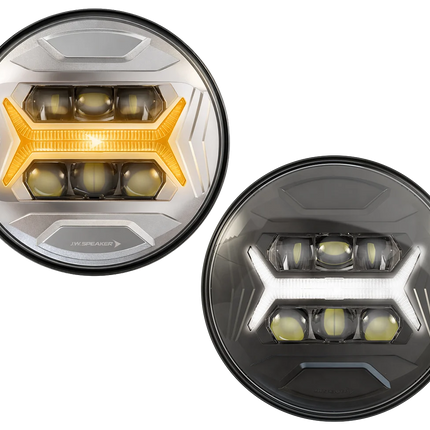 J.W. Speaker 8700 EVO-X 7'' LED-Hauptscheinwerfer 5 Funktionen JW Speaker